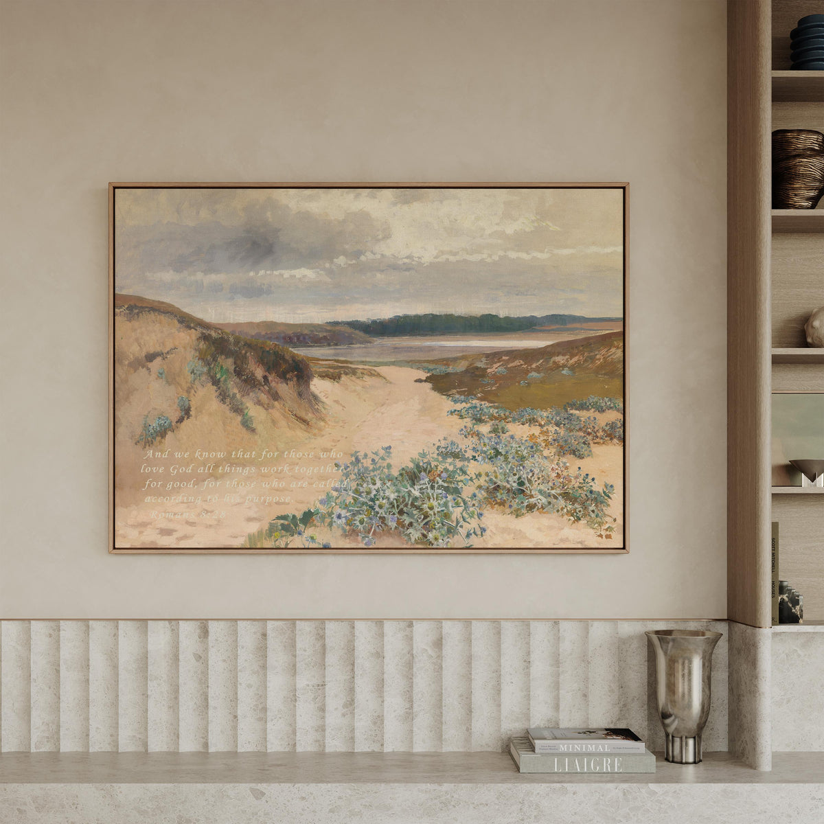 Coastal Beach — Romans 8:28 | Product view 1