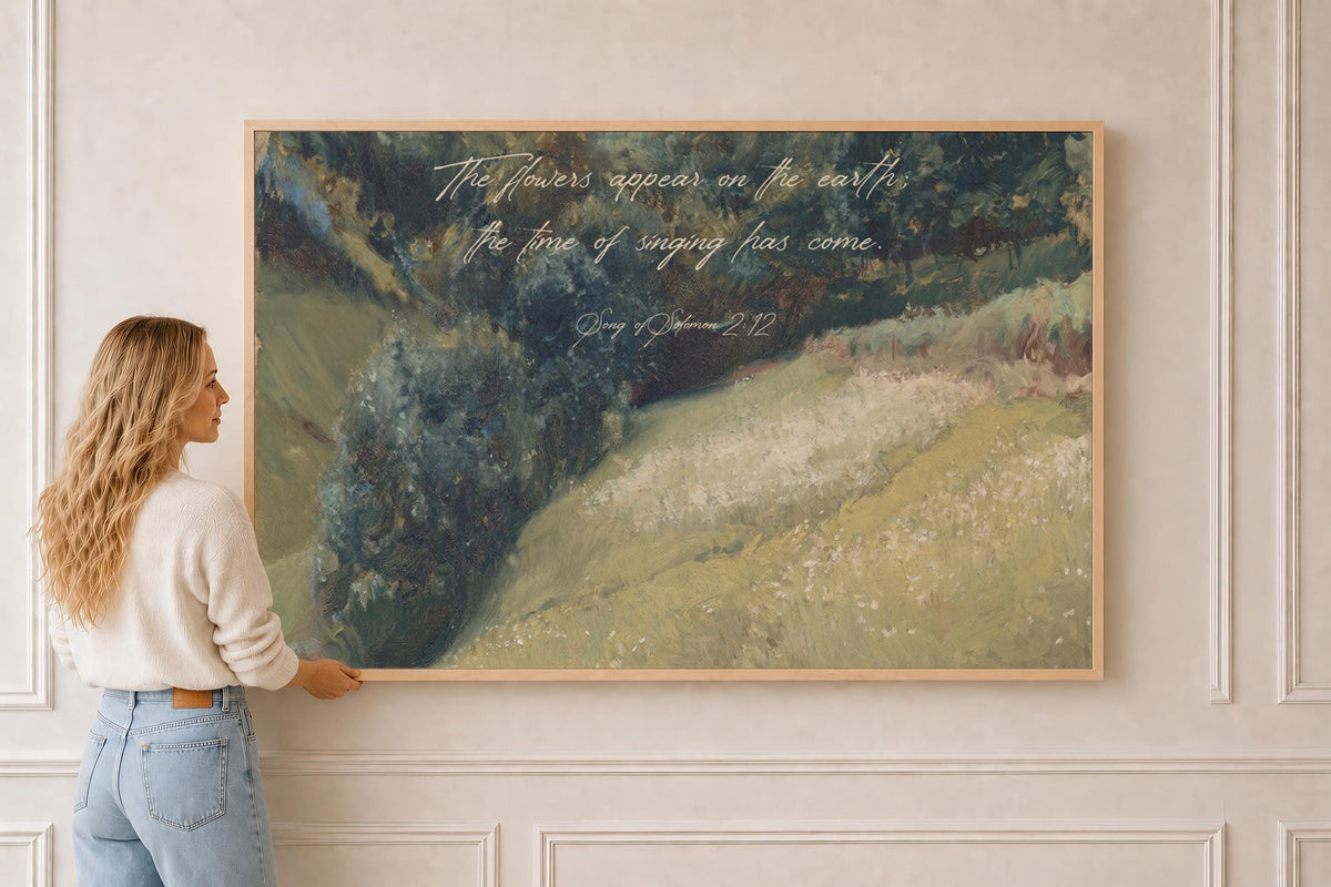 Verse Home Print — Scripture Wall Art | Product view 1