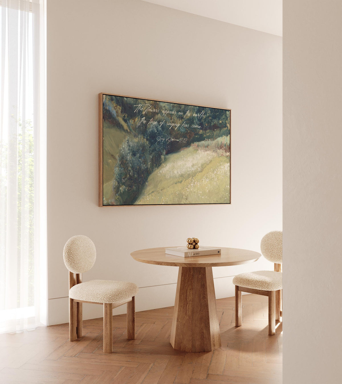 Verse Home Print — Scripture Wall Art | Product view 2