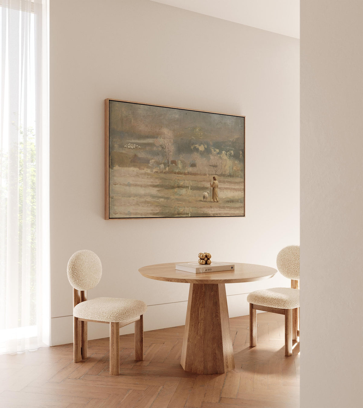 Lost Sheep, Muted Farm Winter — Luke 15 | Product view 3