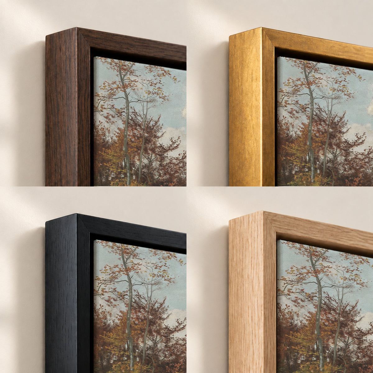 Deer in Autumn Thicket wall art