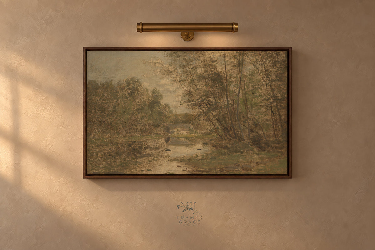Quiet Woodland Brook wall art