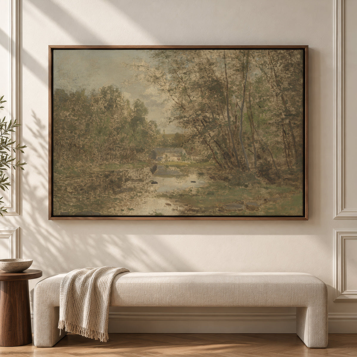 Quiet Woodland Brook wall art