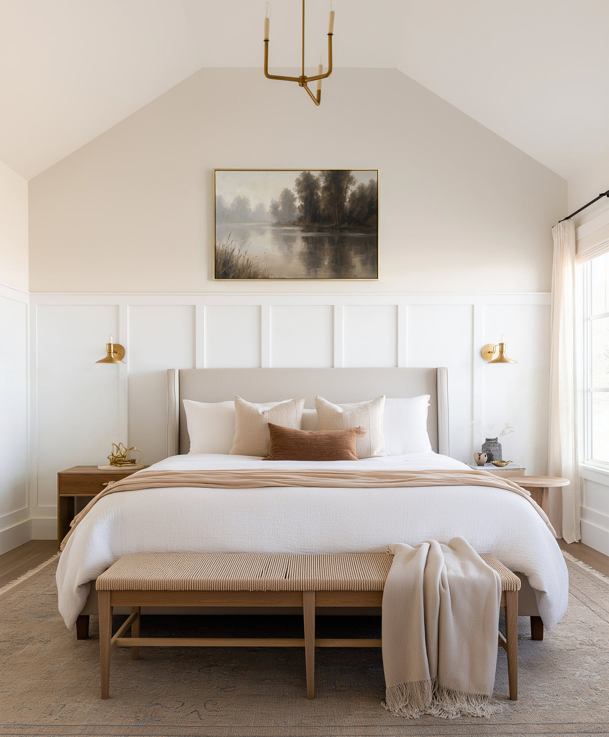 Misty Pond wall art