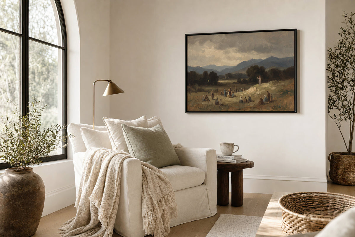 Sermon on the Mount wall art