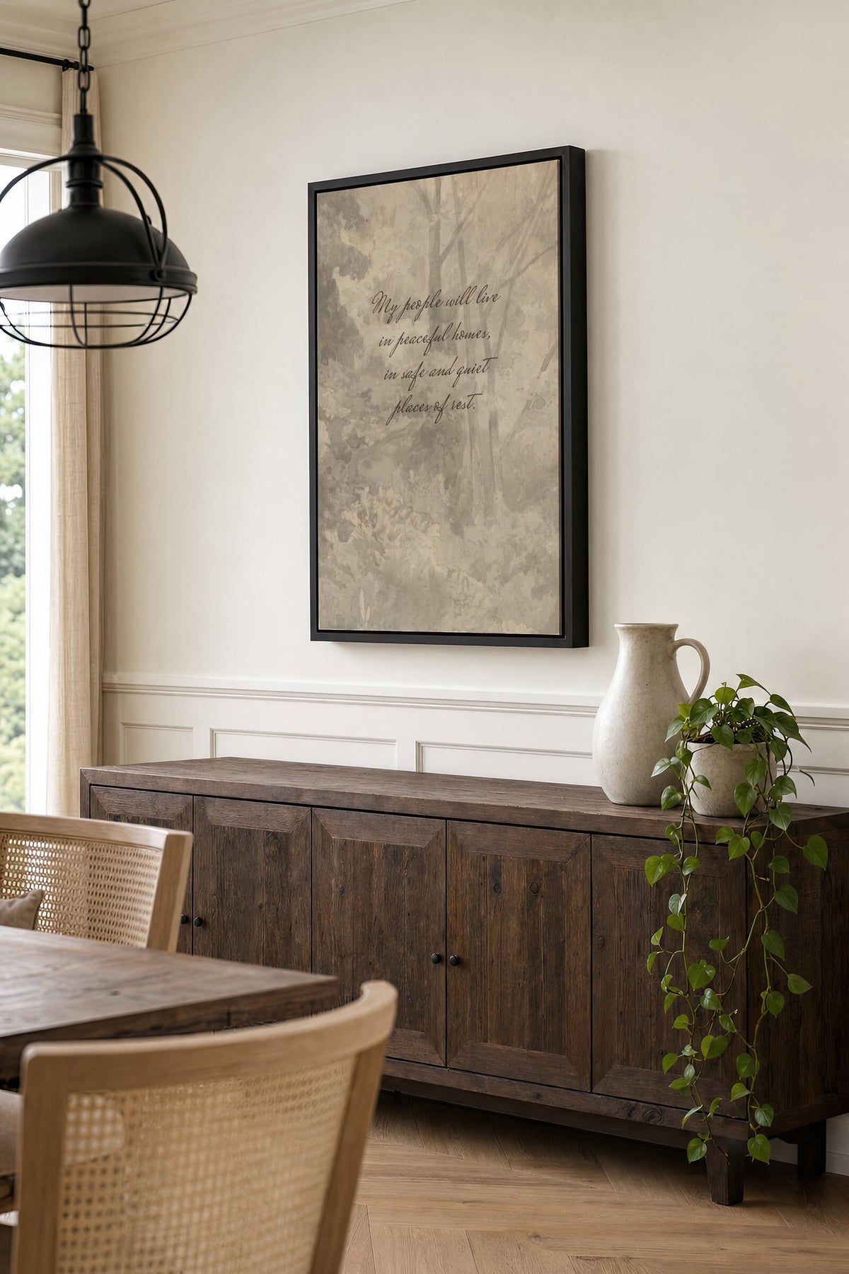 Peaceful Homes wall art