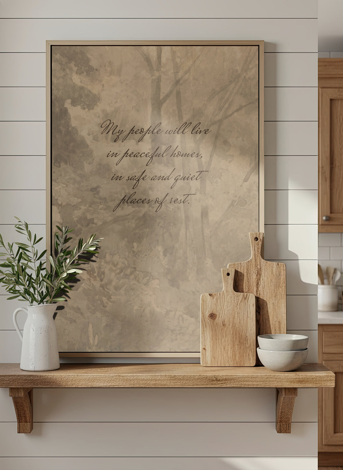 Peaceful Homes wall art