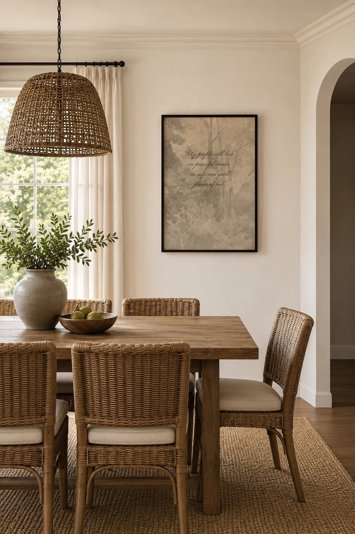 Peaceful Homes wall art