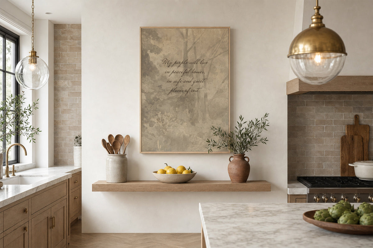 Peaceful Homes wall art