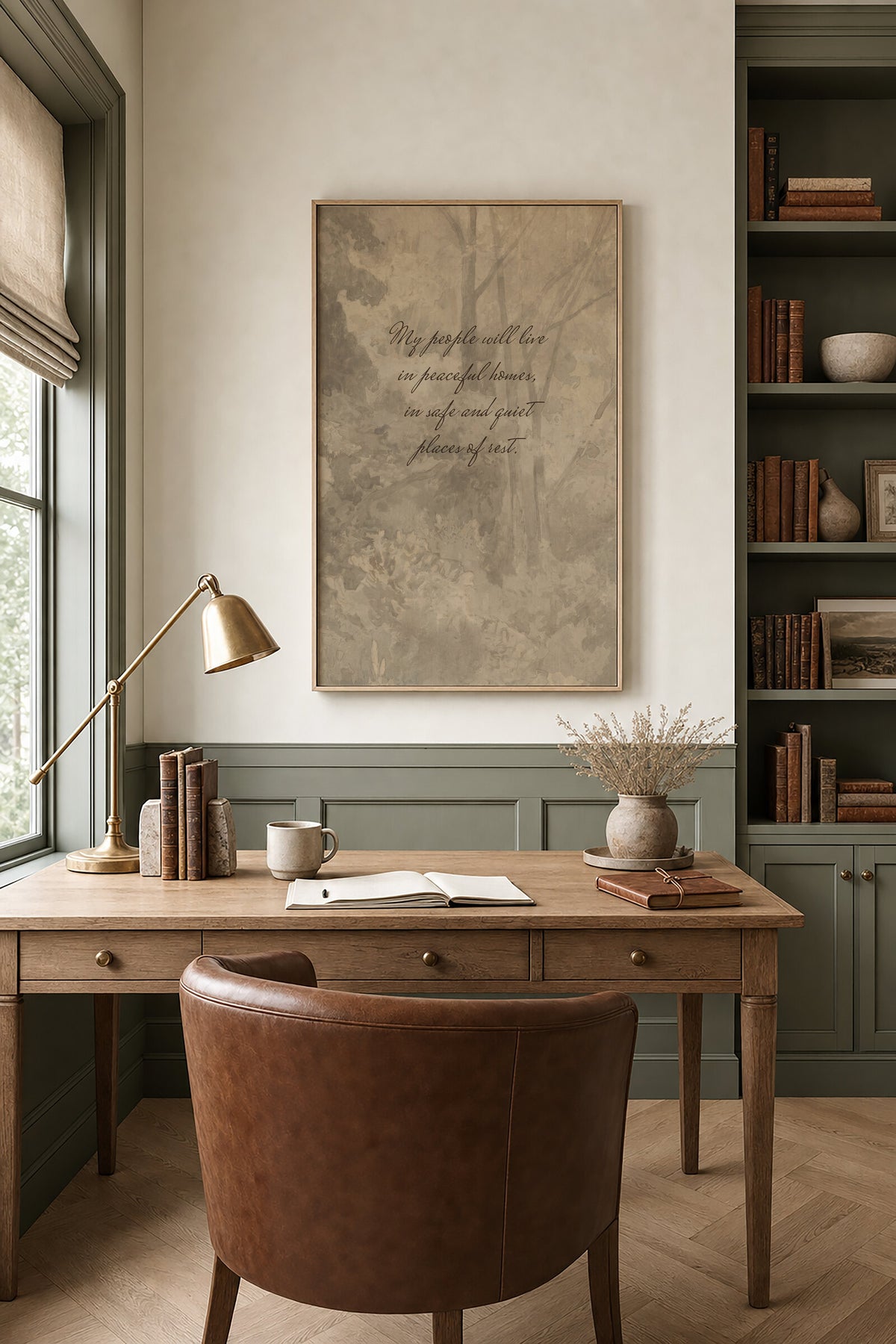 Peaceful Homes wall art
