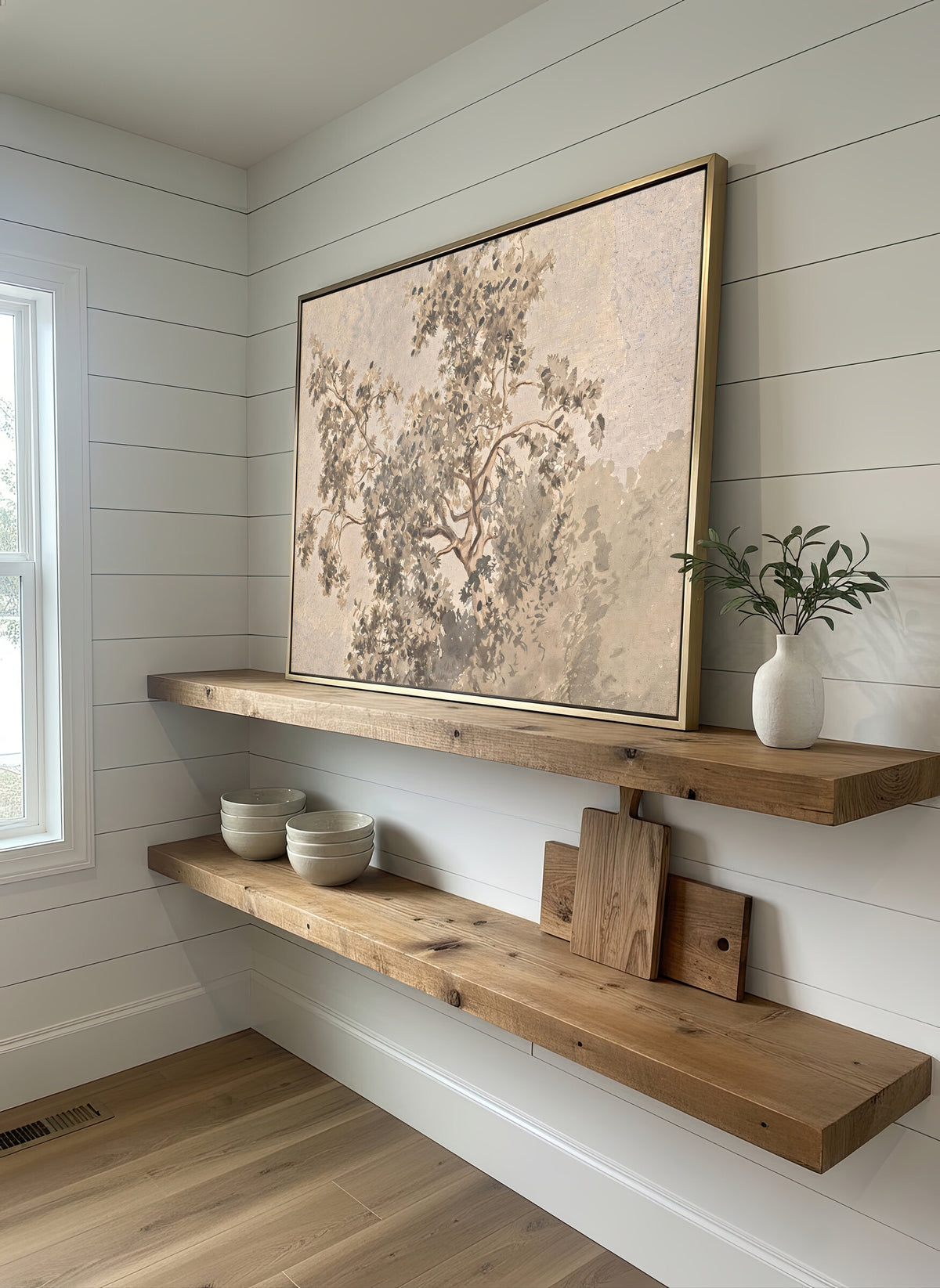 Vintage Botanical Tree wall art