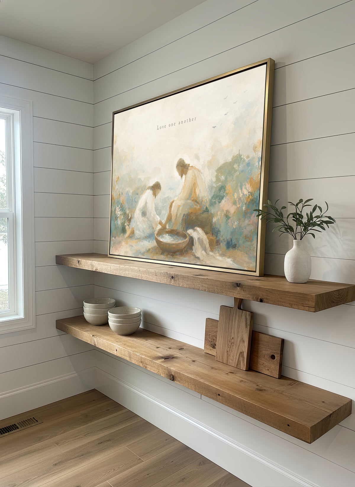 Jesus Washing Feet wall art