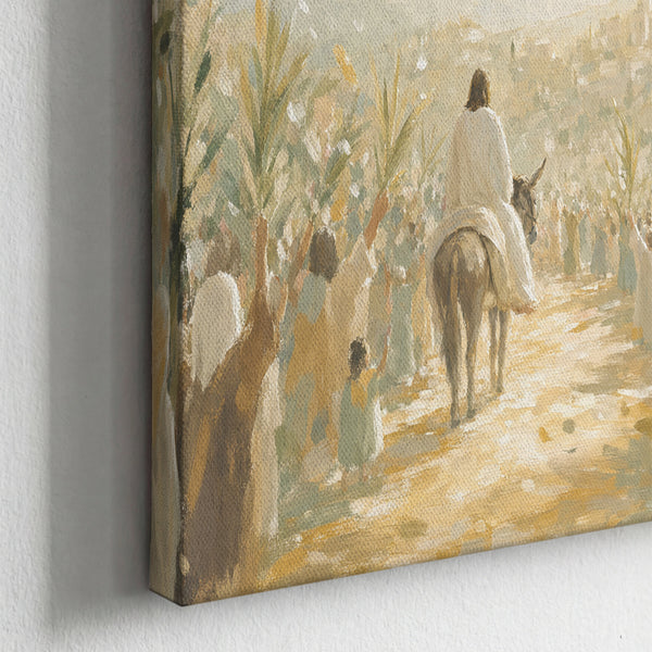 Palm Sunday Triumphal Entry styled view 2