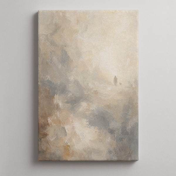 Good Shepherd Greige Taupe unframed canvas