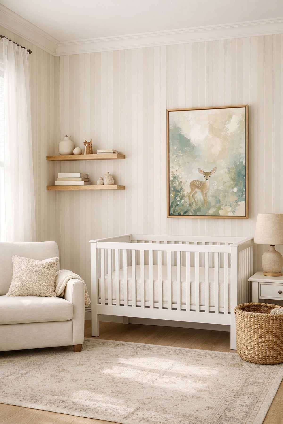Woodland Fawn wall art