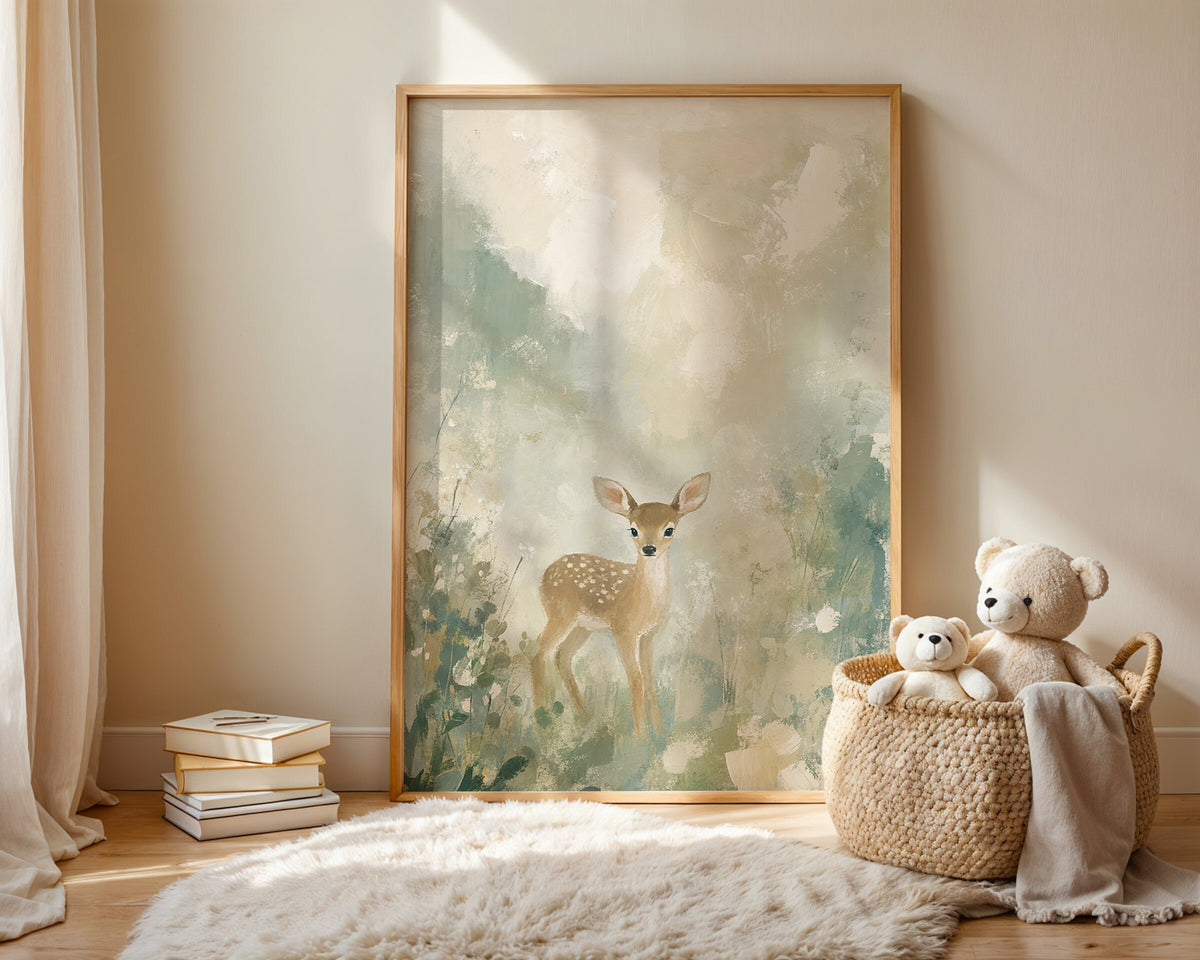 Woodland Fawn wall art