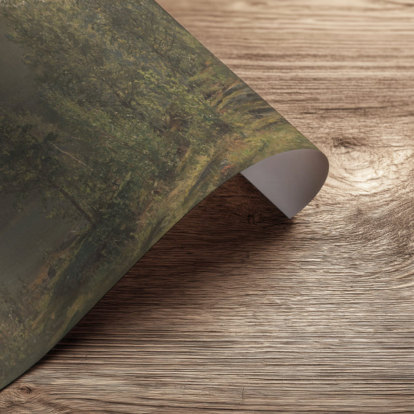 Olive Woodland Lake styled view 1