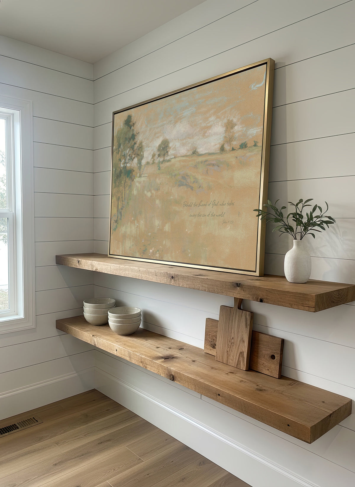 Golden Pasture wall art