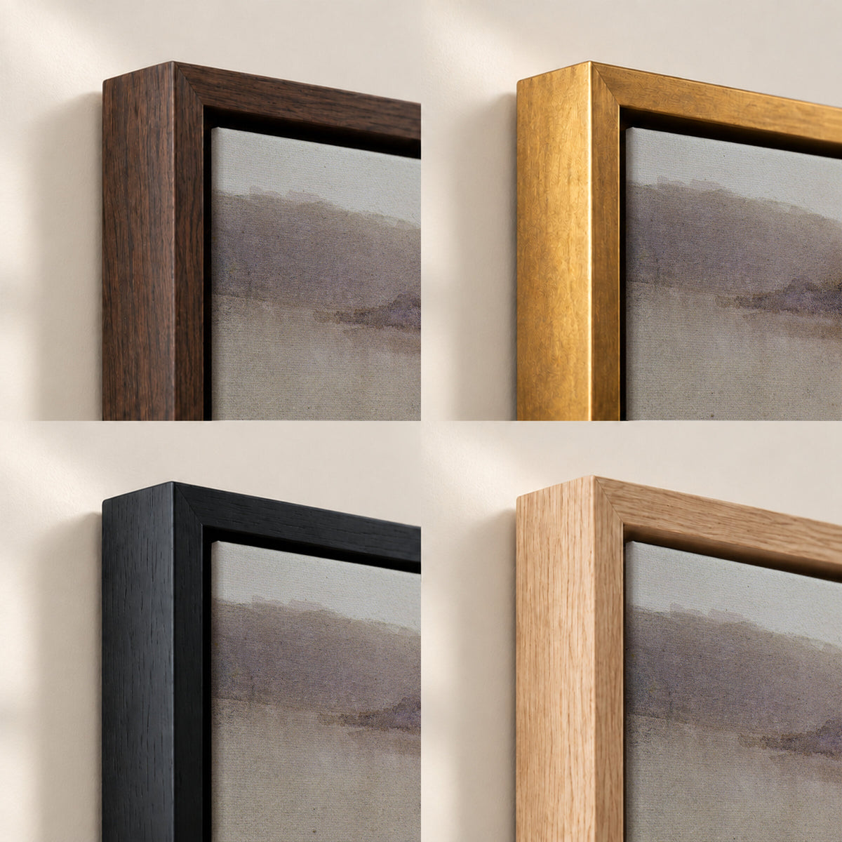 Quiet Grey Lake wall art