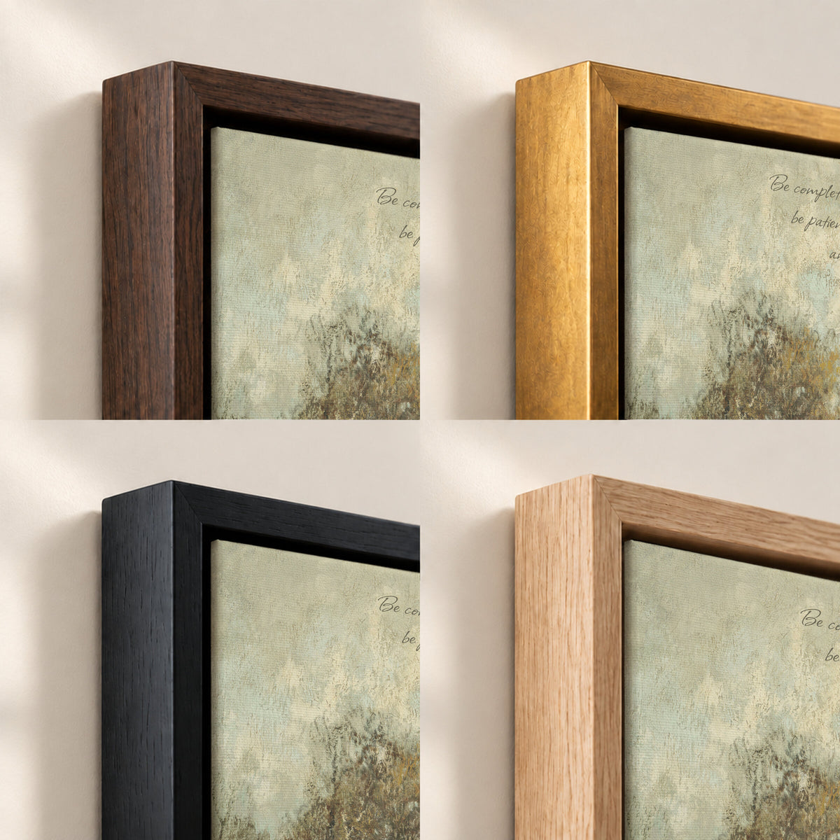 Flooded Woodland River wall art