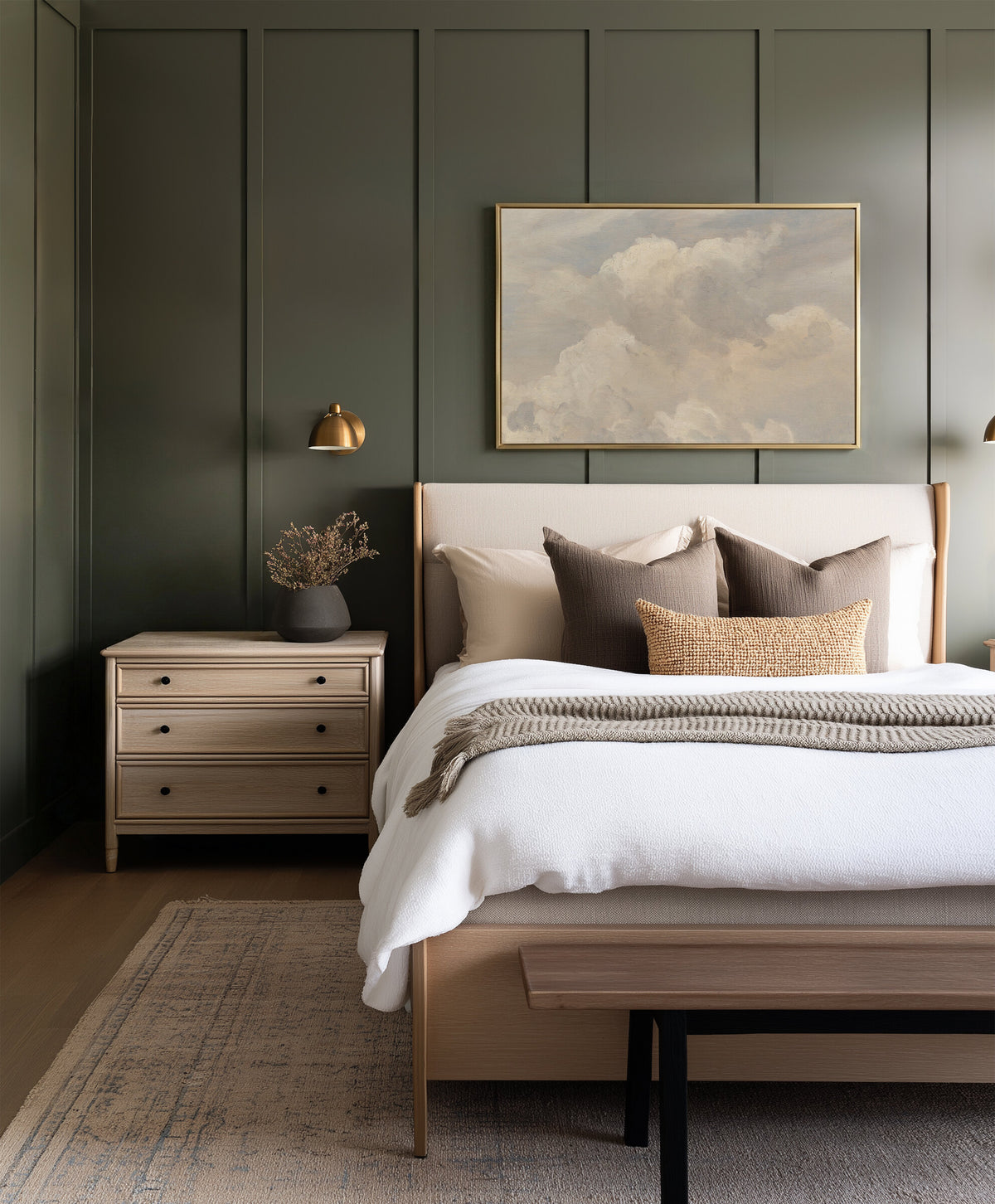 Pale Cloud Study wall art