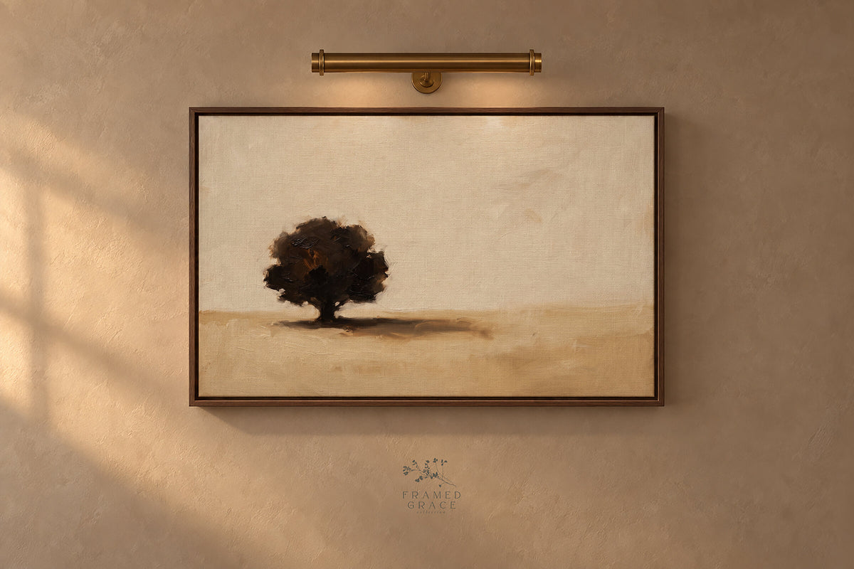 The Tree Alone wall art