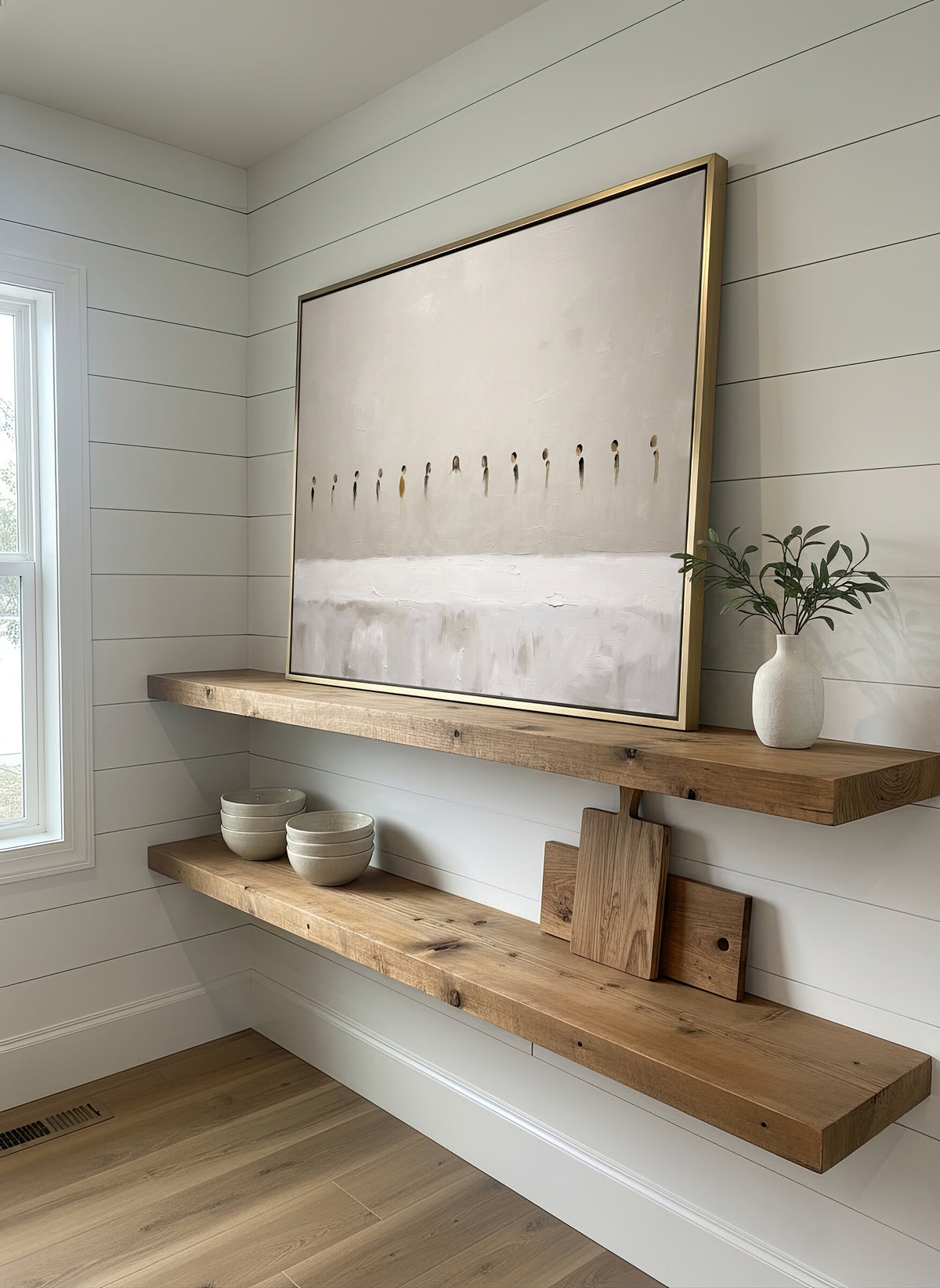 Thirteen Figures in Stillness wall art