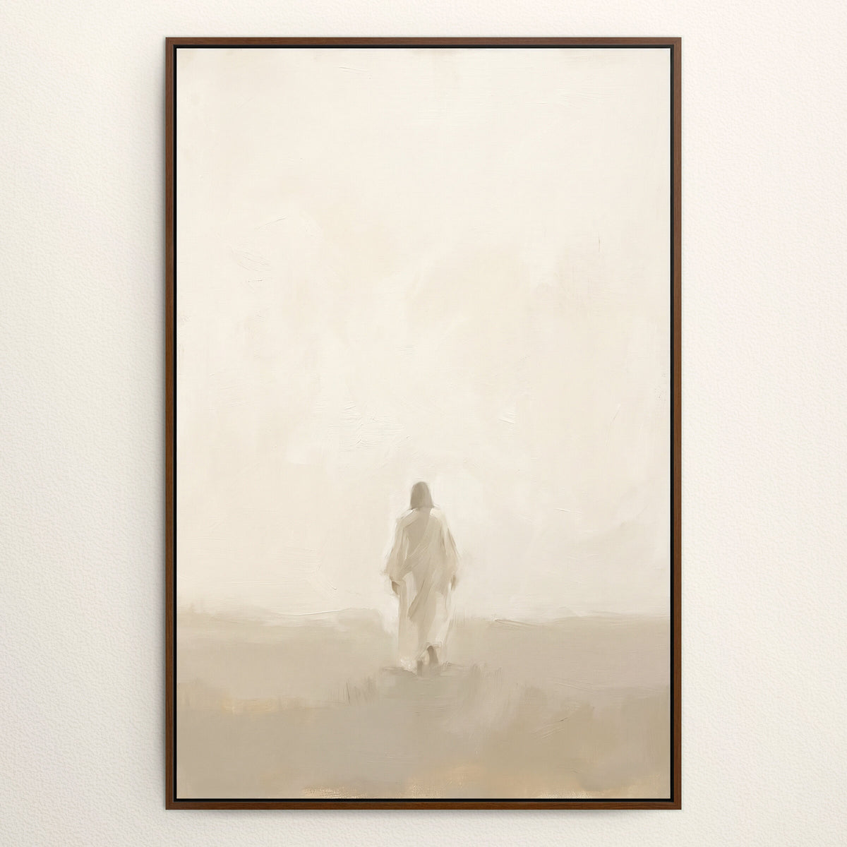 Shepherd into the White wall art