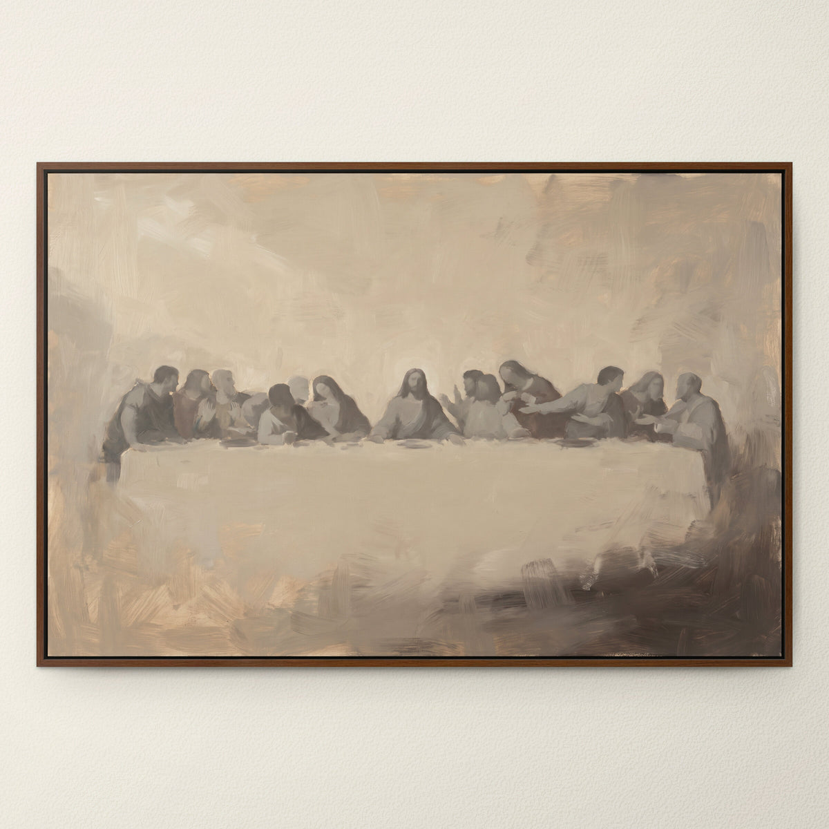 Last Supper at the Grey Table wall art