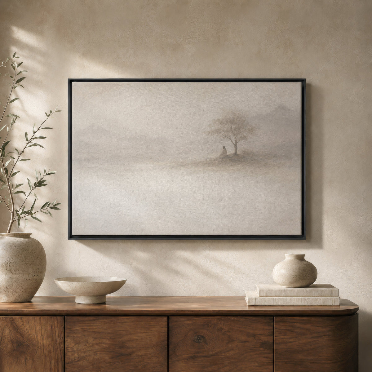 Jesus Beneath the Lone Tree wall art