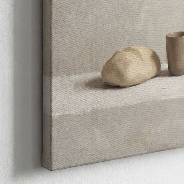 Bread and Cup Ivory styled view 2