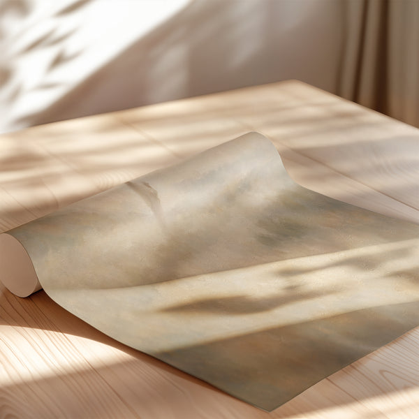 Carrying the Lamb Neutral paper print