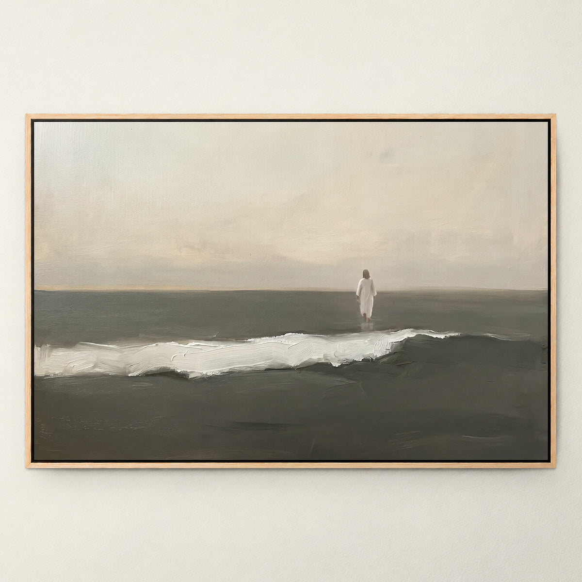 One Wave with Jesus wall art