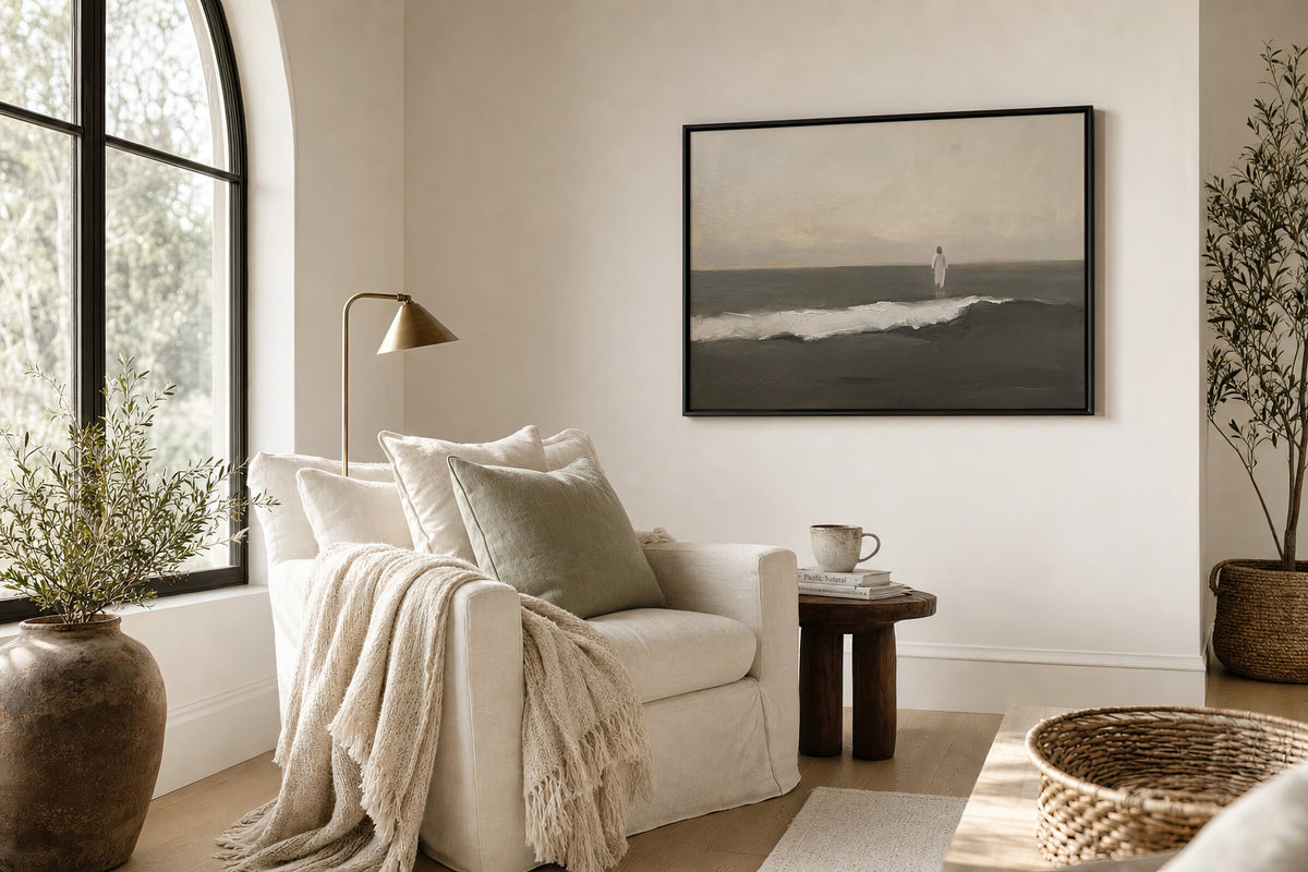 One Wave with Jesus wall art