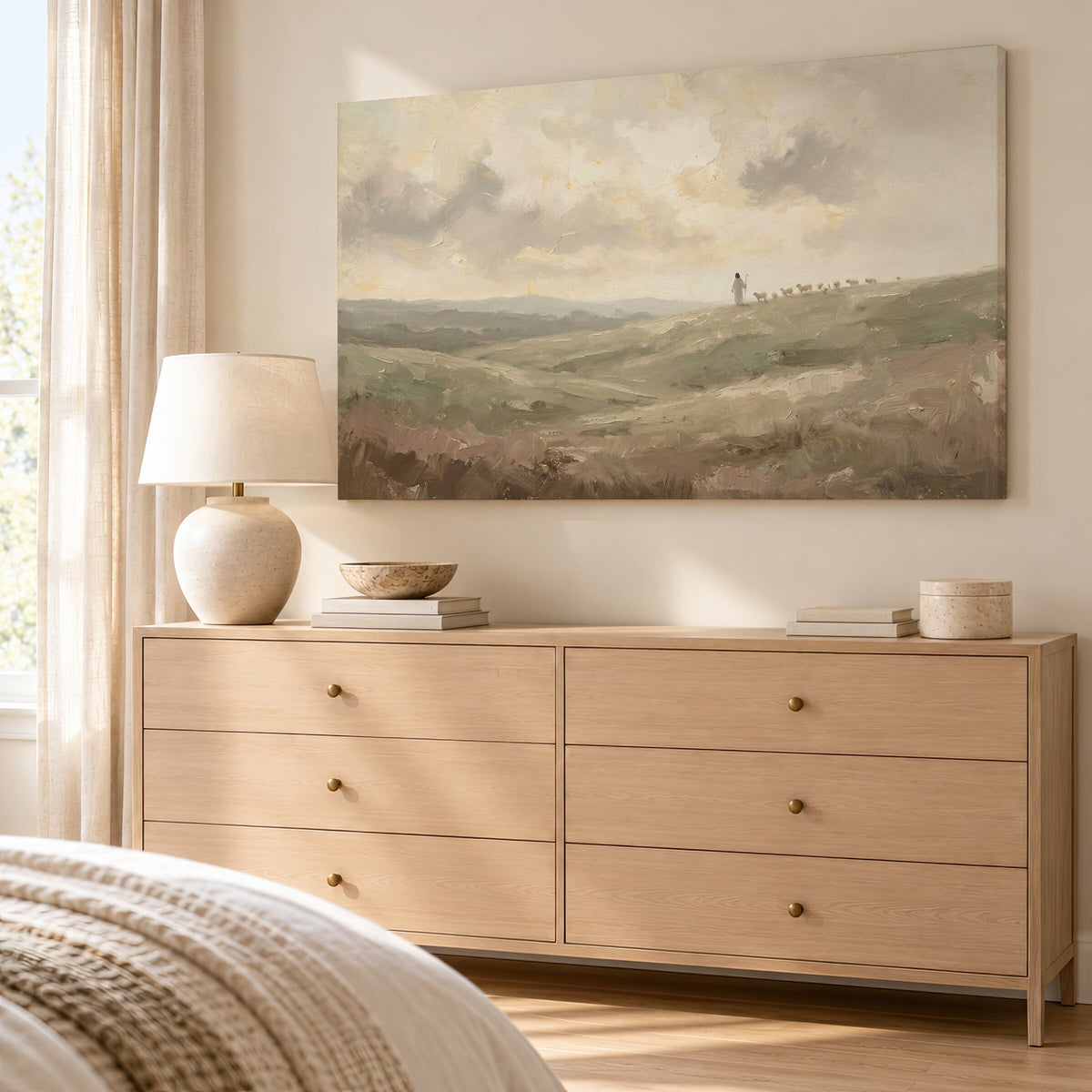 Crest Hill Sheep wall art