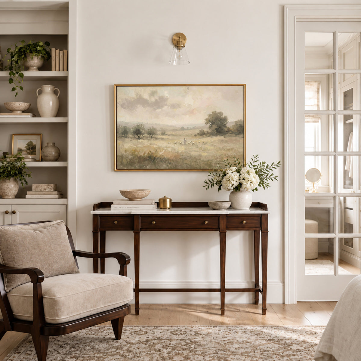 Open Field Flock wall art
