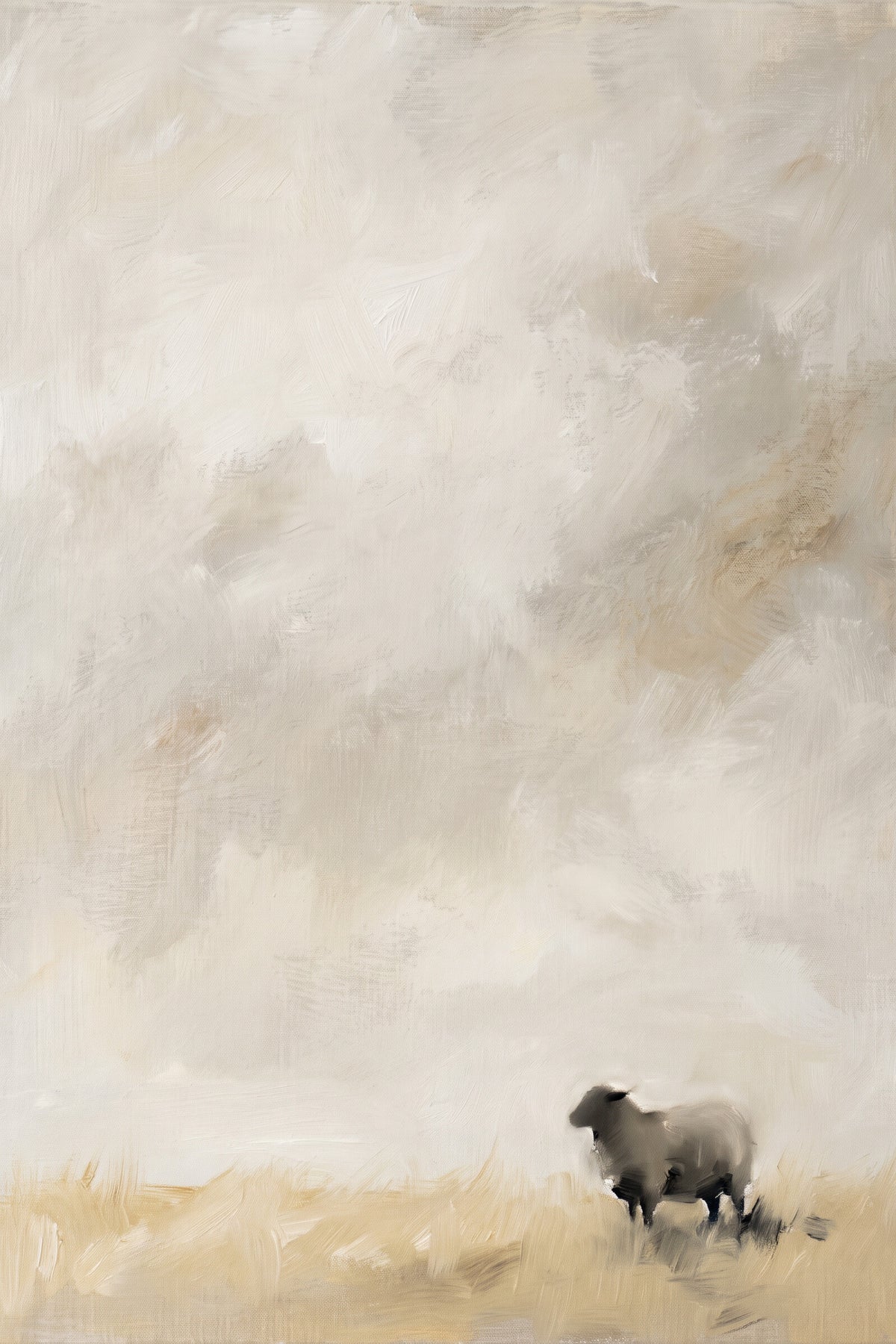 Sky and One Sheep artwork