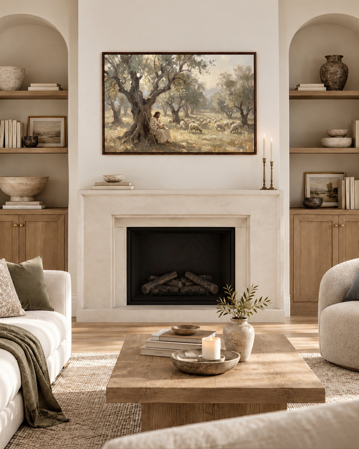 Shepherd Resting wall art