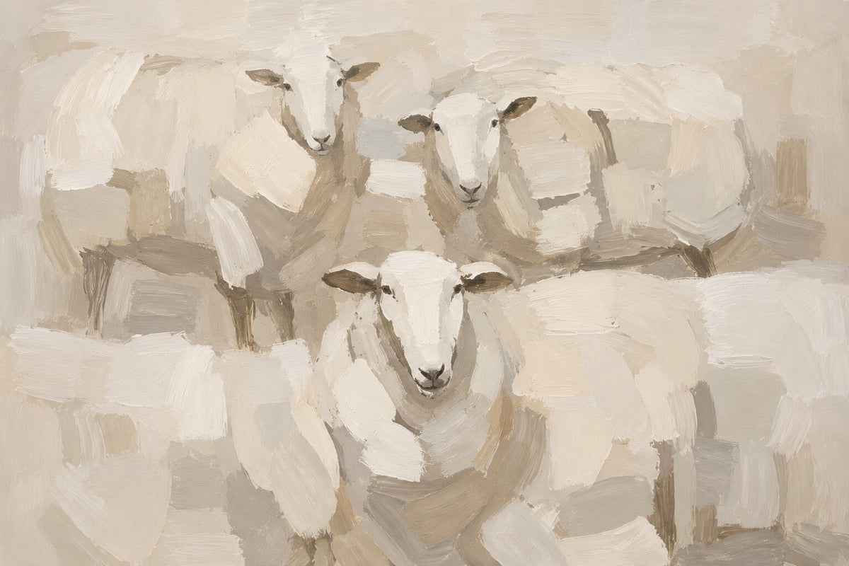 Serene Sheep artwork