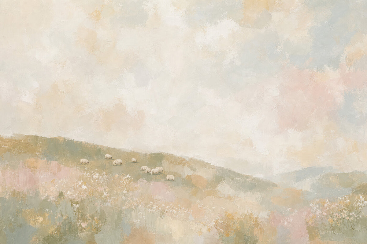 Little Flock on the Hillside artwork