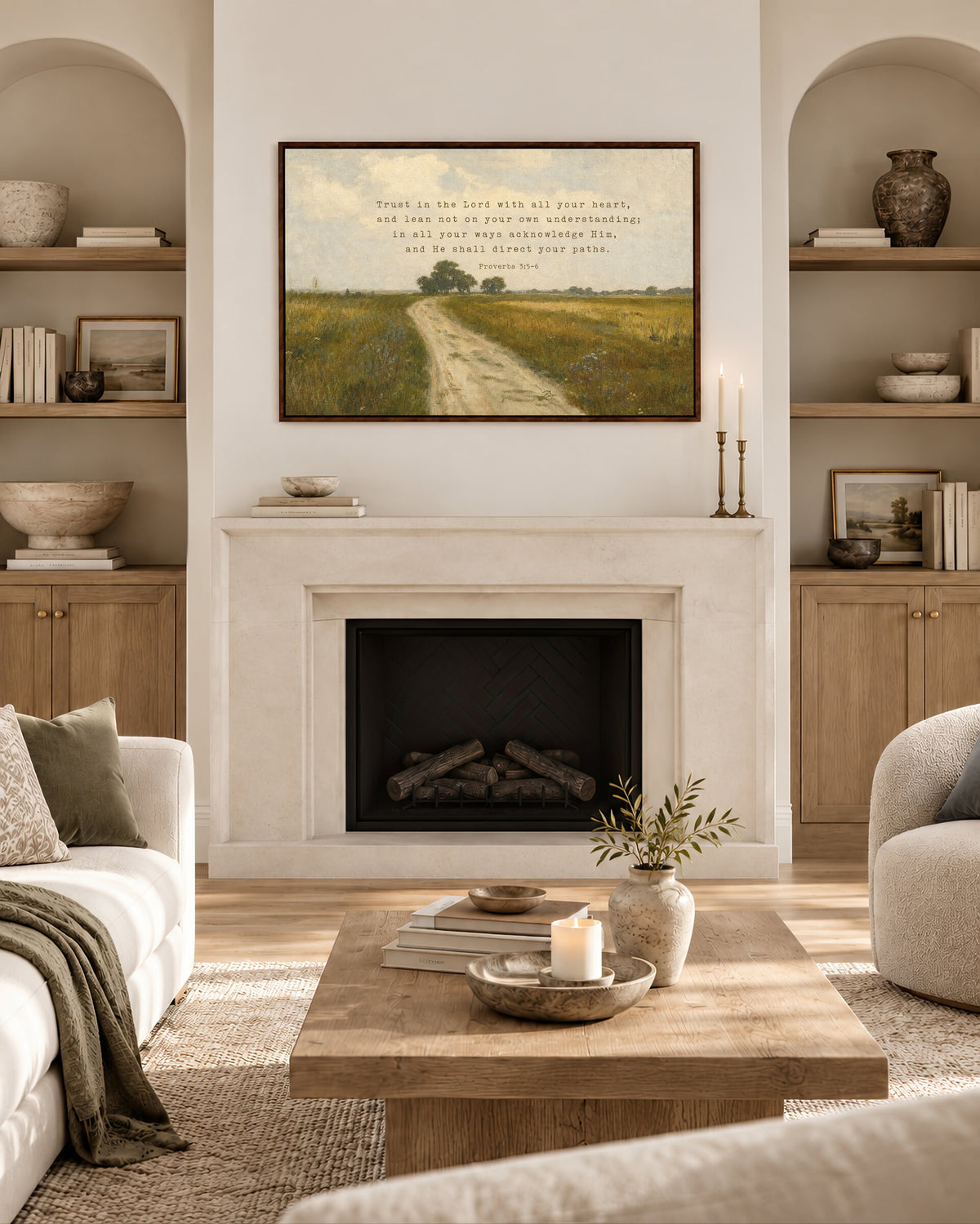 Trust in the Lord Path wall art