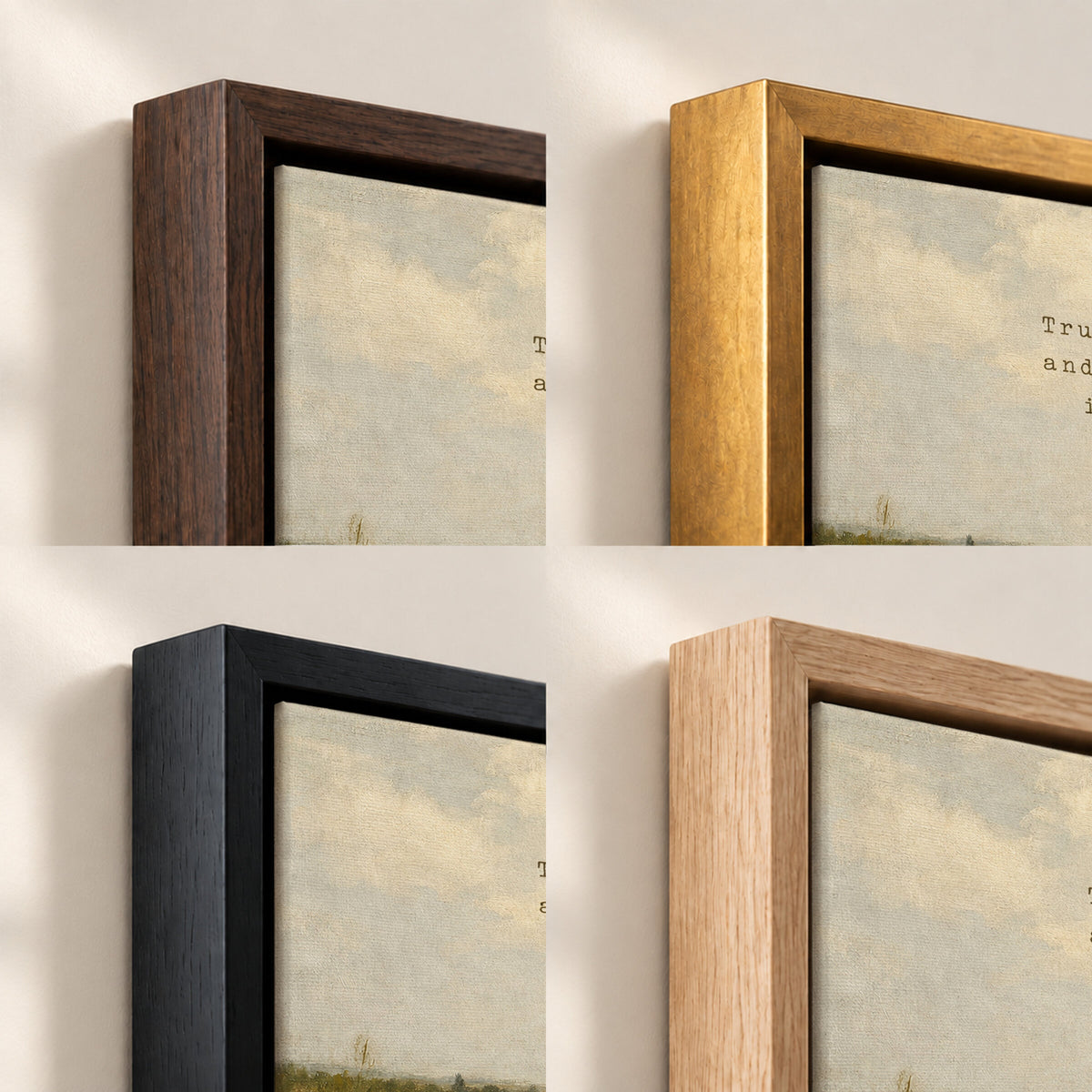 Trust in the Lord Path wall art