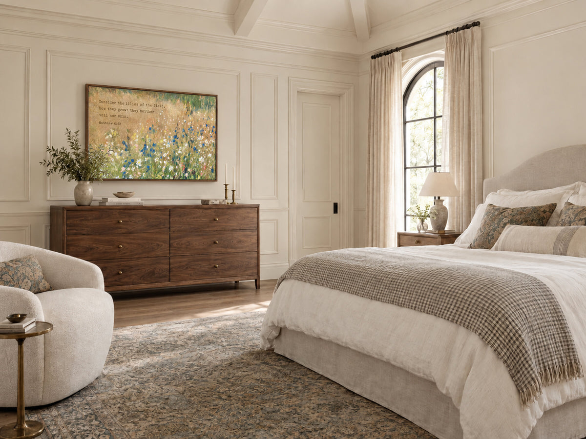 Consider the Lilies Meadow wall art
