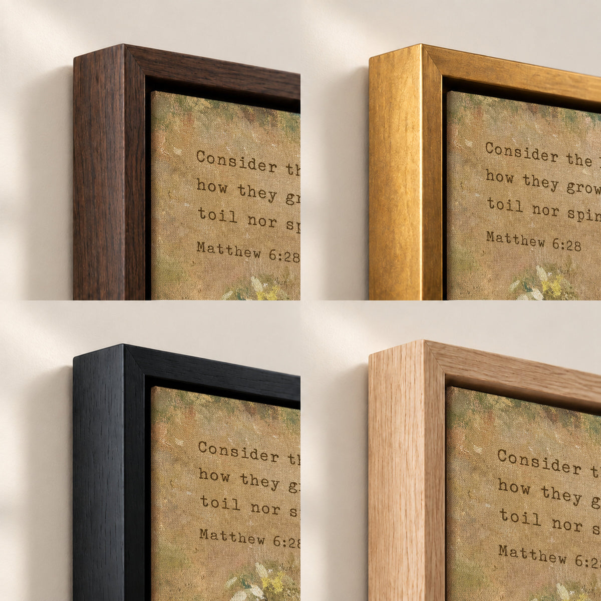 Consider the Lilies Meadow wall art