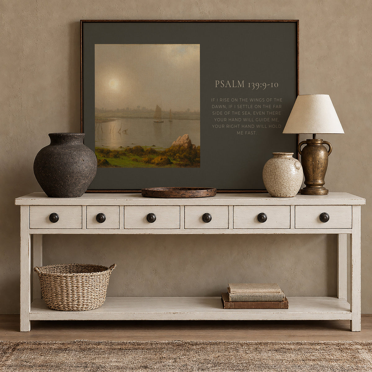 Moonlit Shore wall art