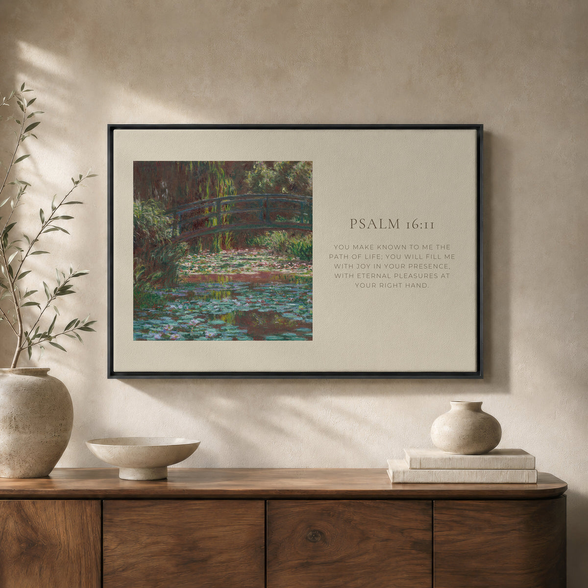 Lily Pond wall art