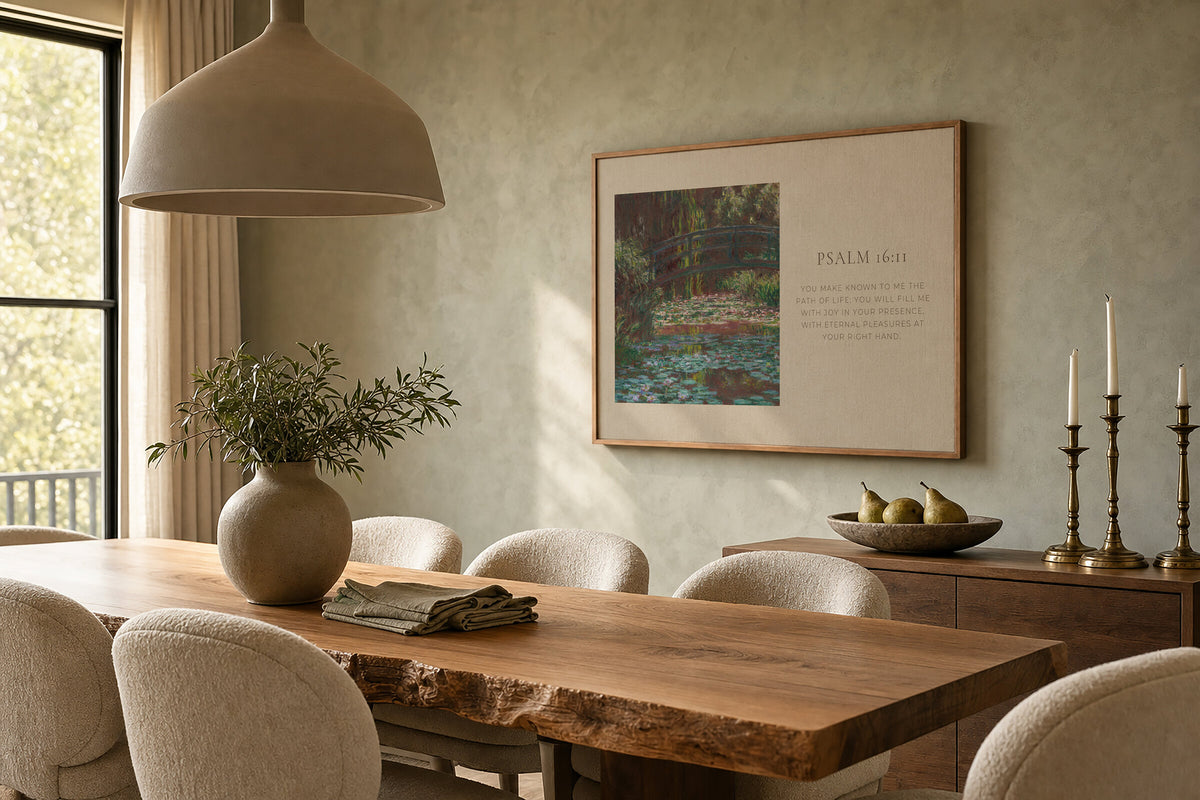 Lily Pond wall art