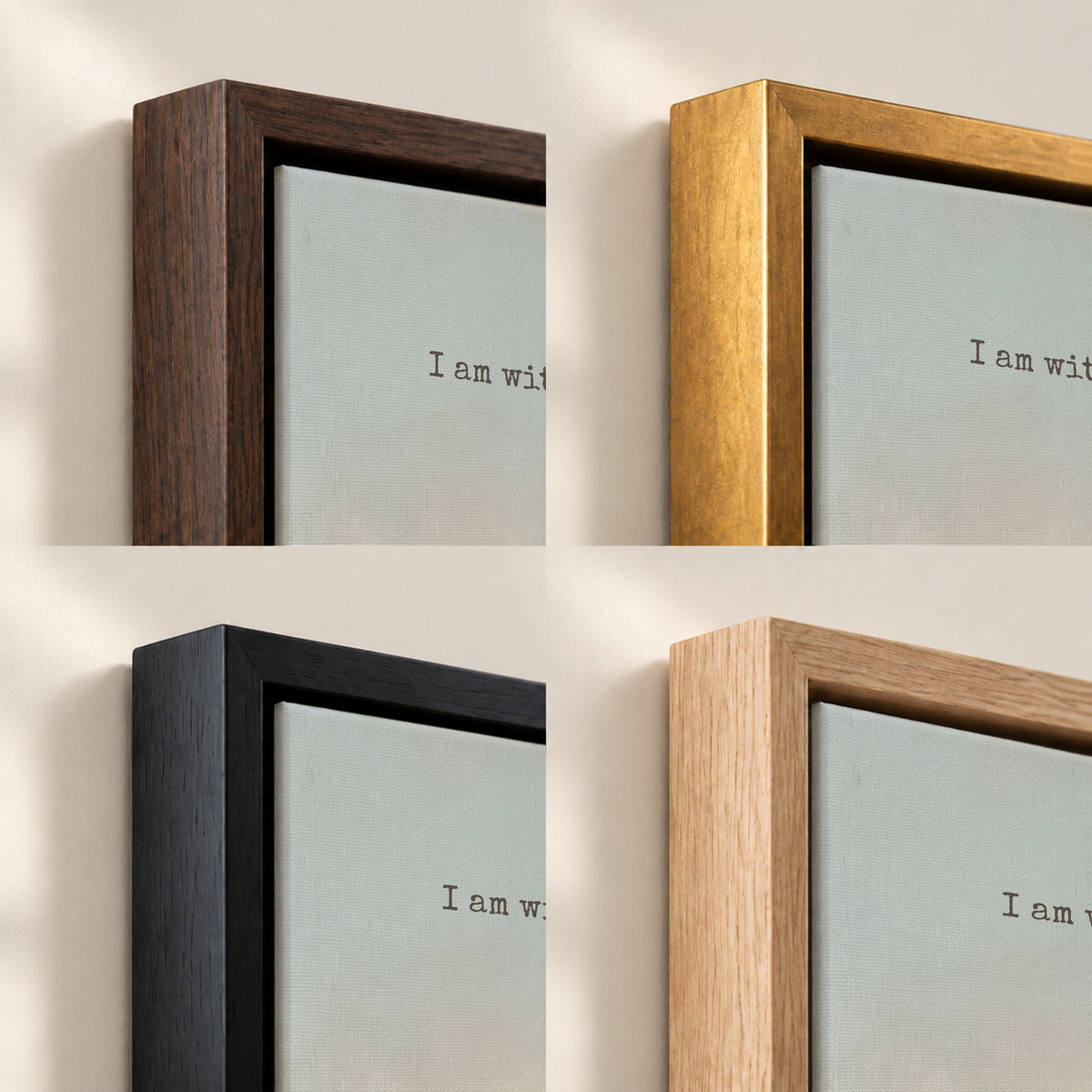 I Am with You Always wall art