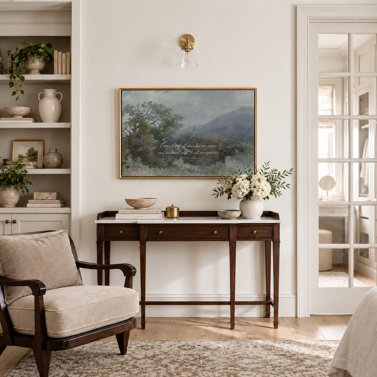 Rest for the Weary Moody wall art