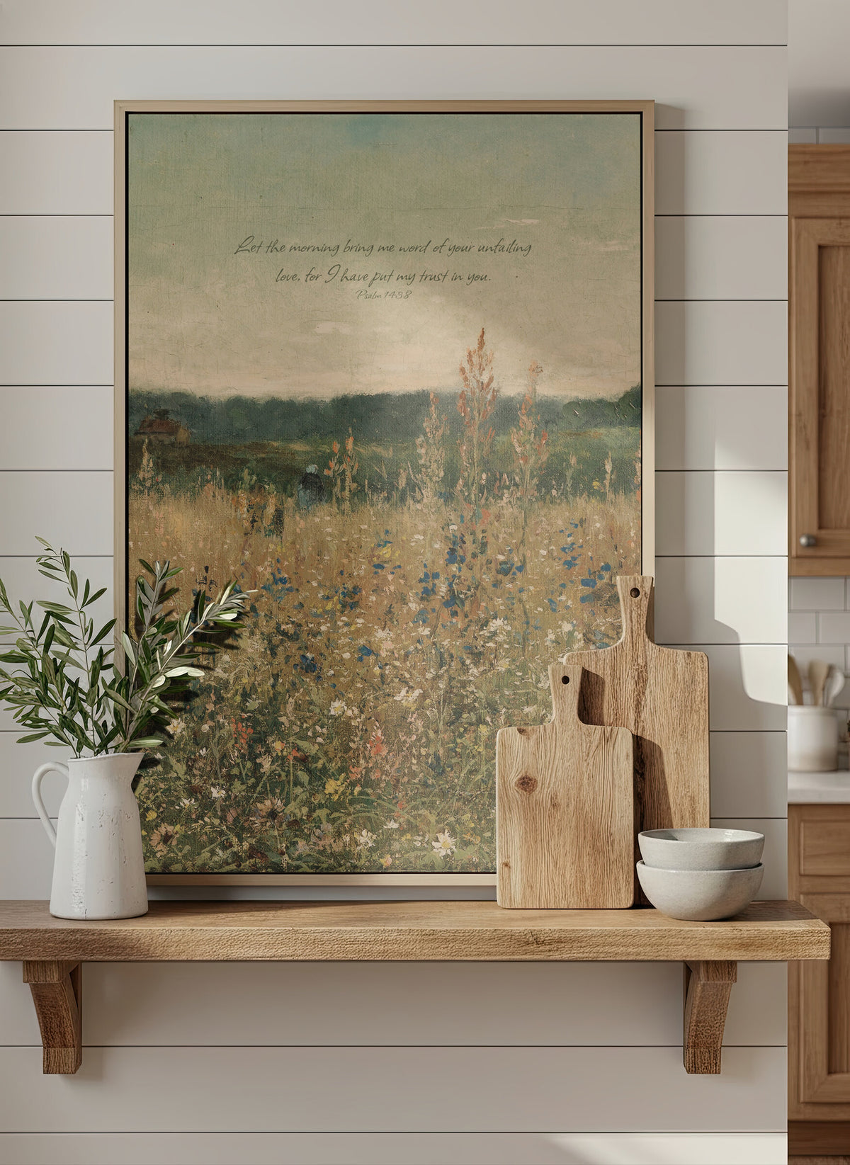 Let the Morning wall art